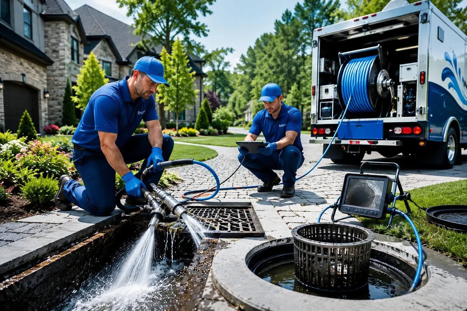 Local outdoor drain cleaning professionals in Huntland, TN